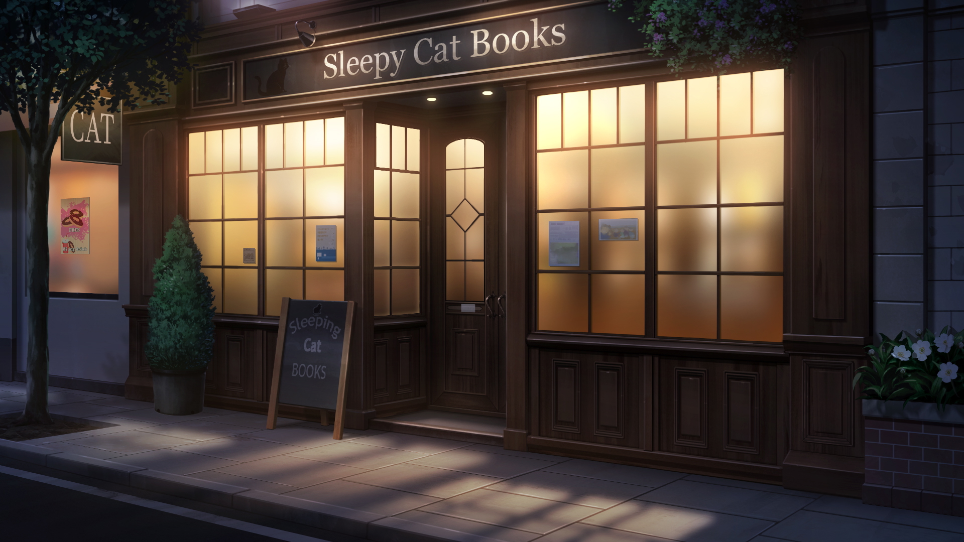 Days at the Sleepy Cat Bookstore APK