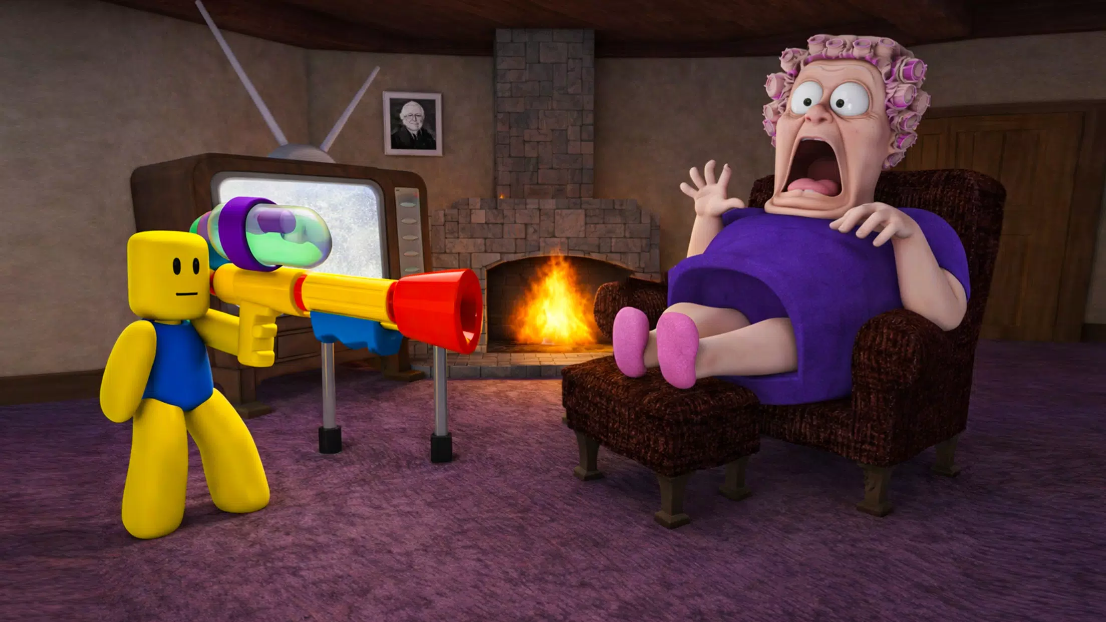 Obby With Grumpy Gran screenshot 3