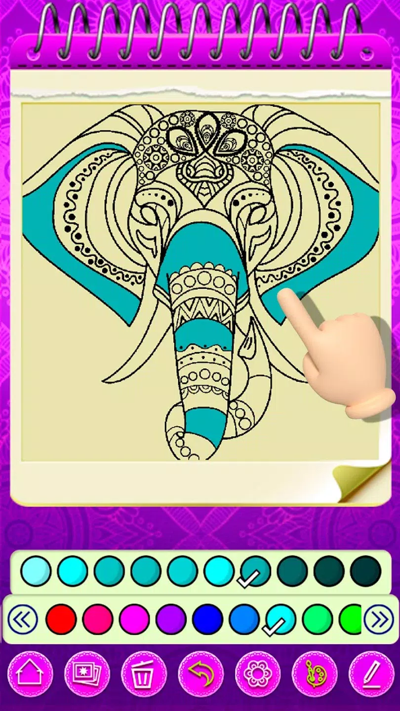 Colorear Mándalas Antiestrés screenshot 3
