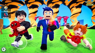 Tornado Escape: Catch Meme screenshot 2