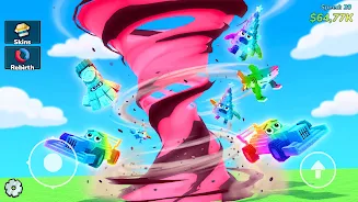 Tornado Escape: Catch Meme screenshot 4