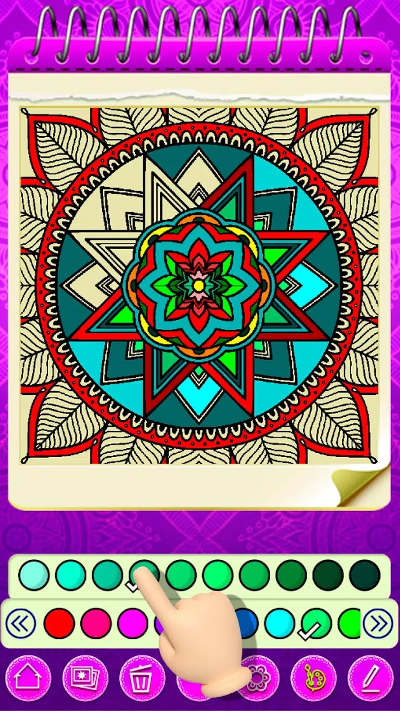 Colorear Mándalas Antiestrés screenshot 2