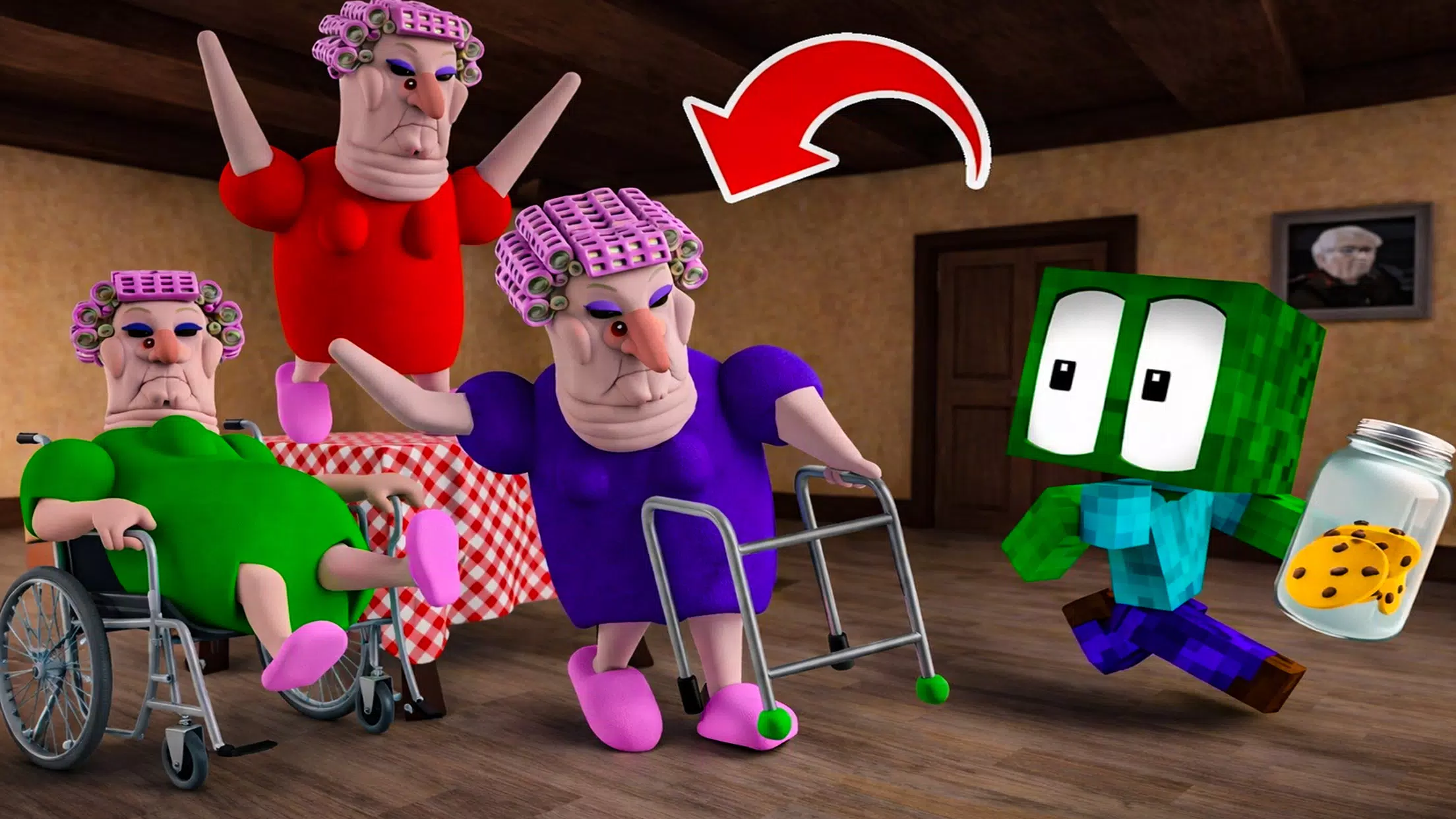 Obby With Grumpy Gran screenshot 6