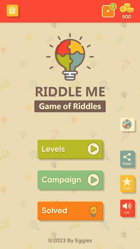 Riddle Me screenshot 1
