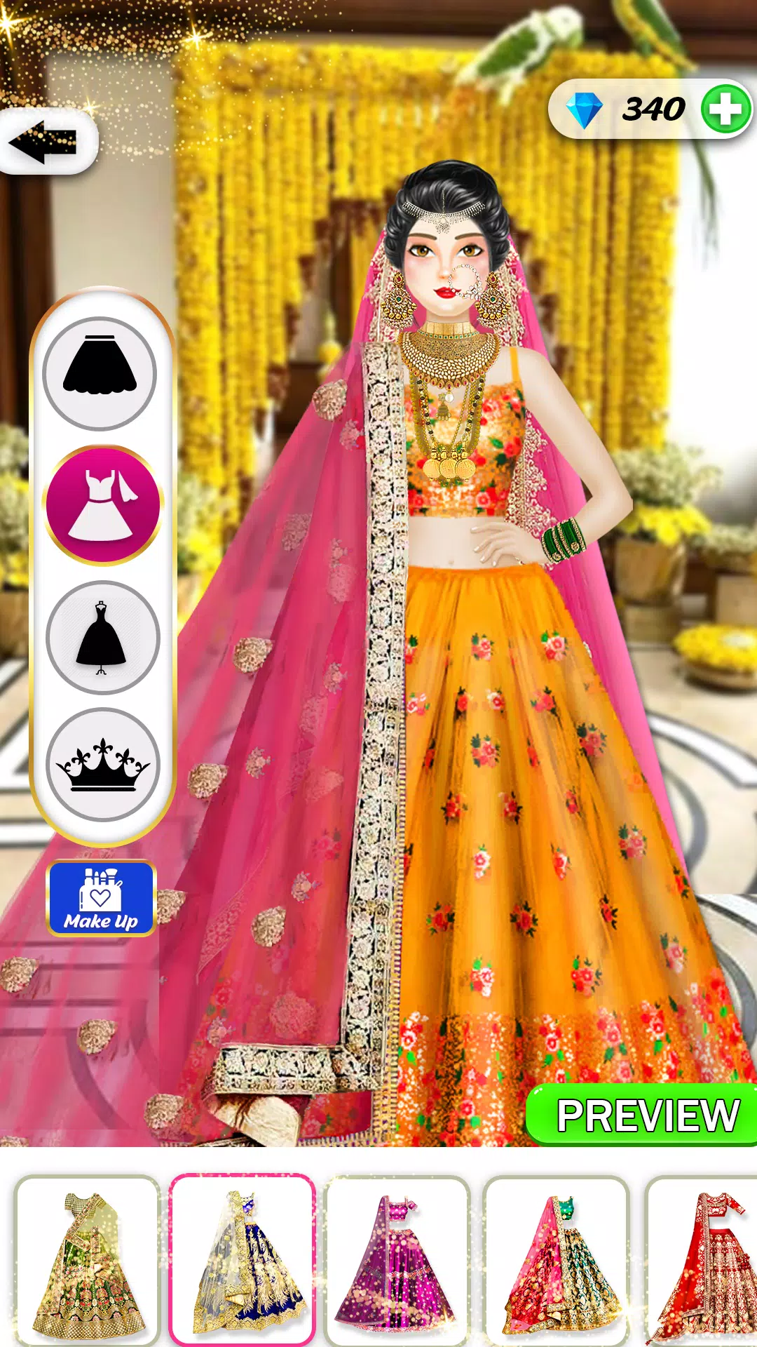 Wedding Makeover Girl Games screenshot 4