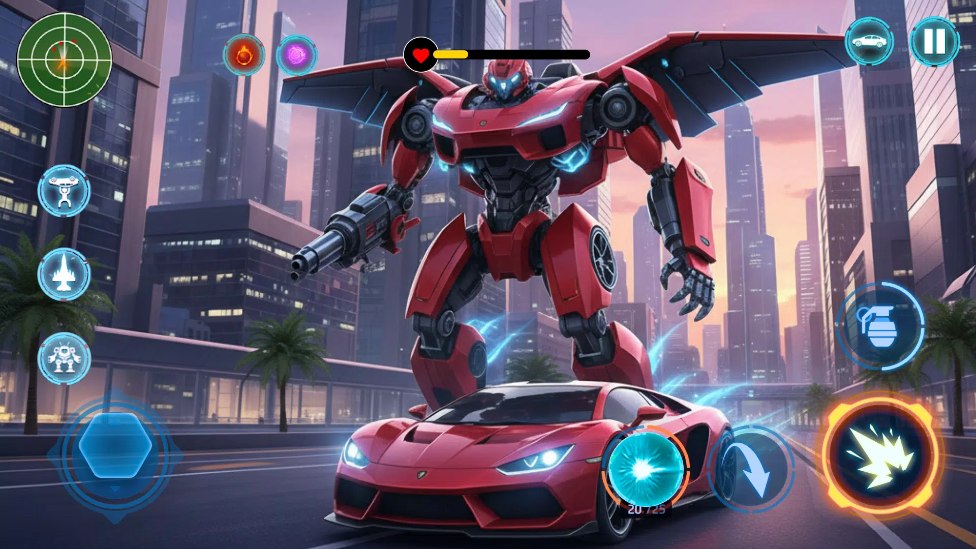 Robot Car Transform Battle 3D screenshot 8