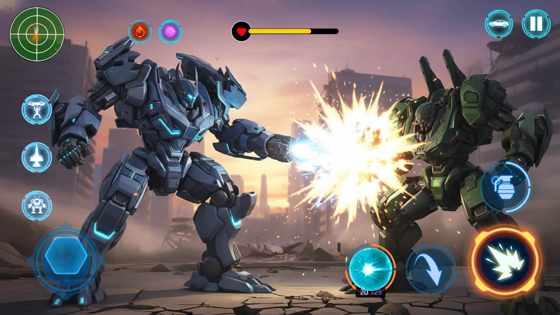 Robot Car Transform Battle 3D screenshot 3