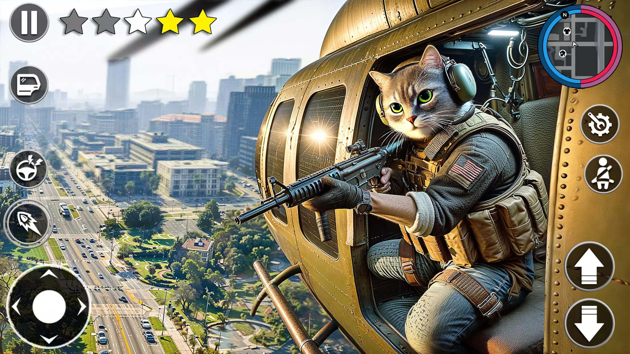 Super Cat Hero Open World Game screenshot 2
