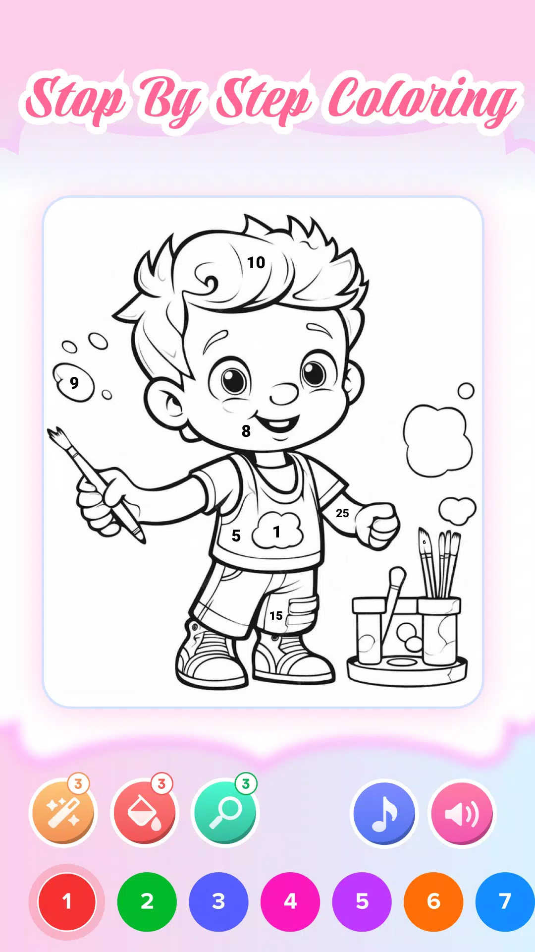 Kids Coloring game screenshot 5