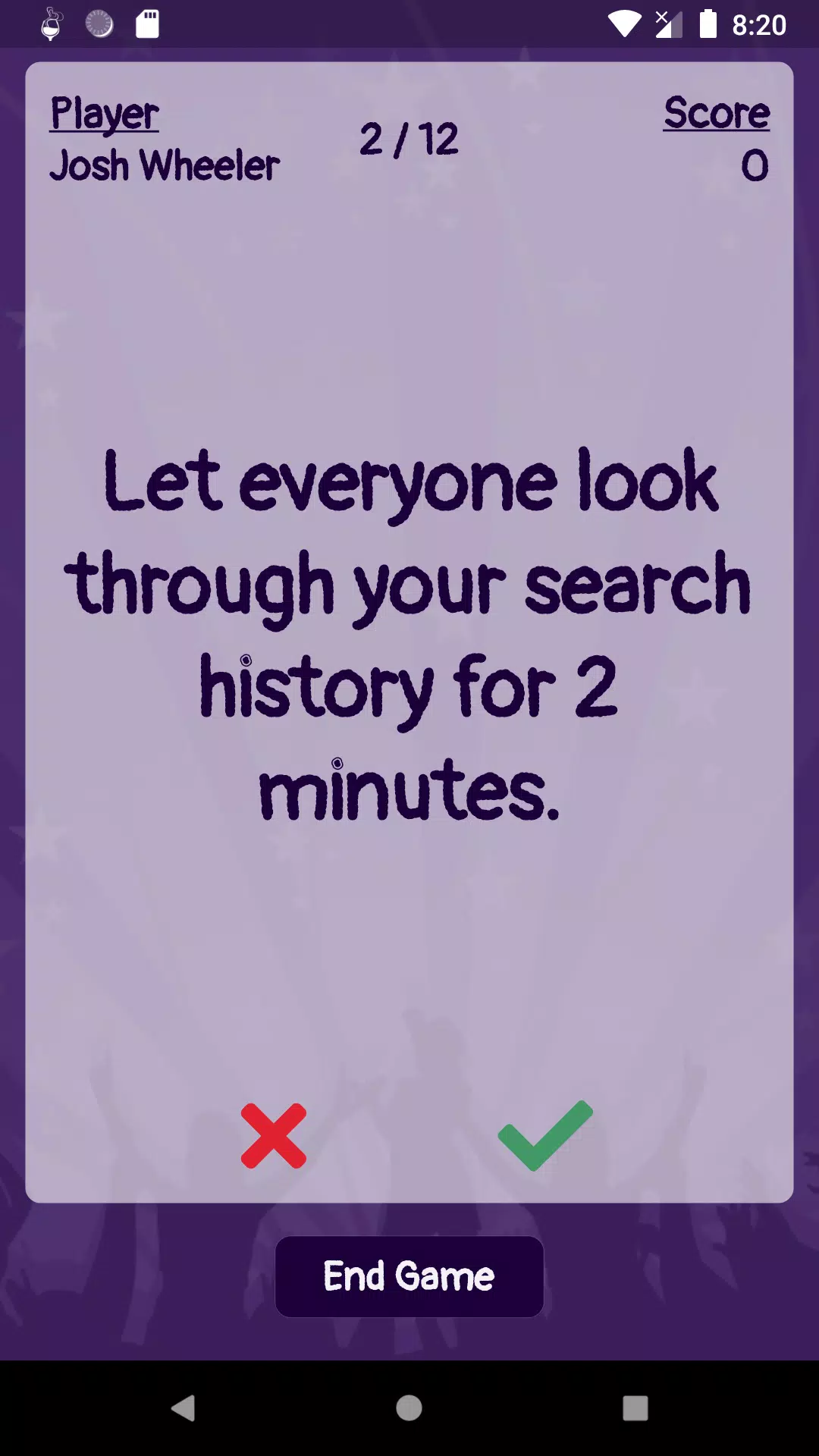 HowDareYou: Shot, Drink Game, screenshot 4