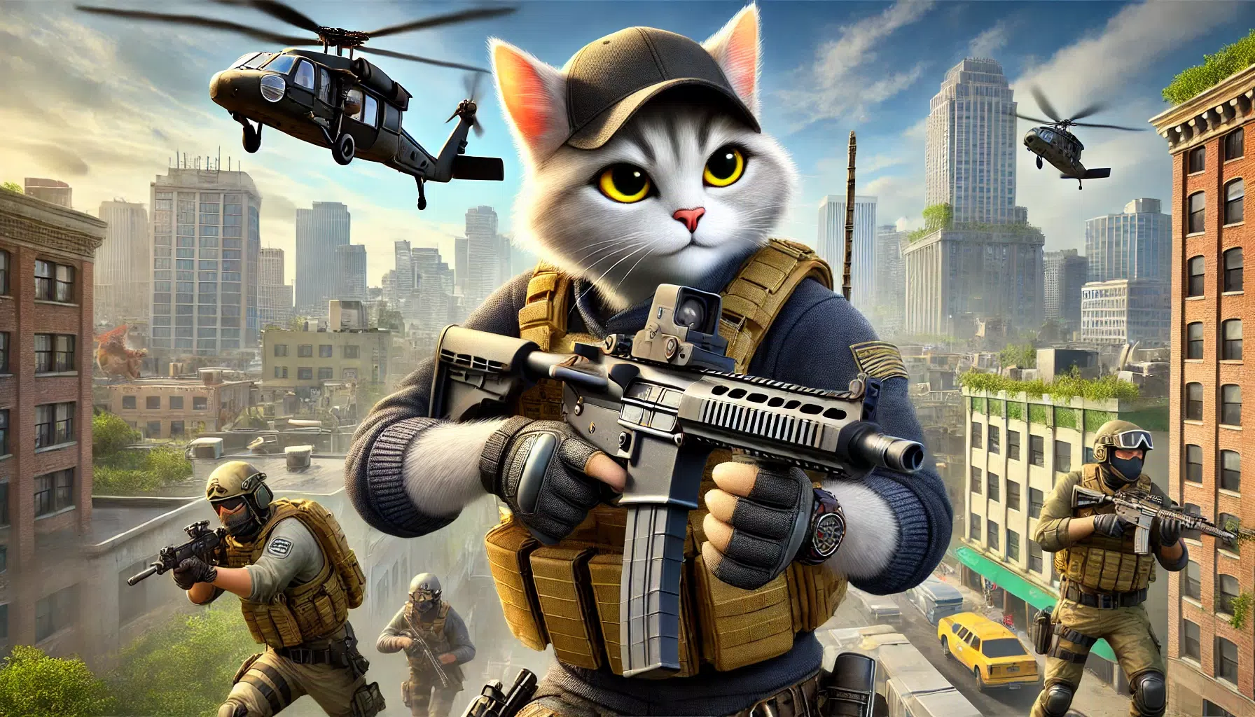 Super Cat Hero Open World Game screenshot 3
