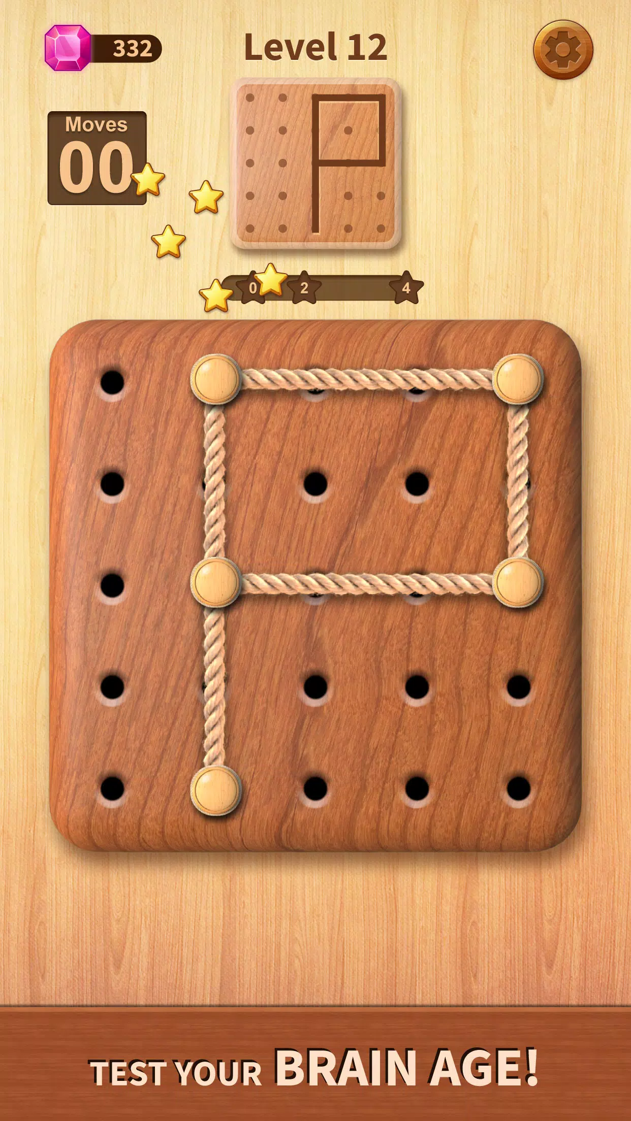 Rope Puzzle: Wooden Rope Games screenshot 2