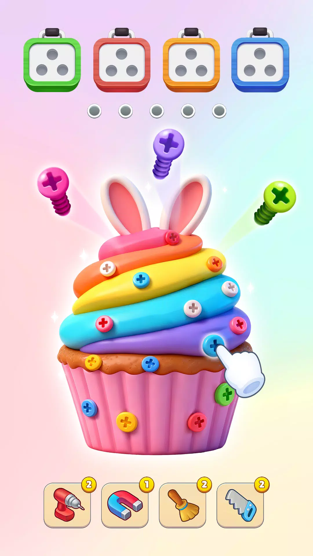 Unscrew 3D - Pin Jam Puzzle screenshot 1