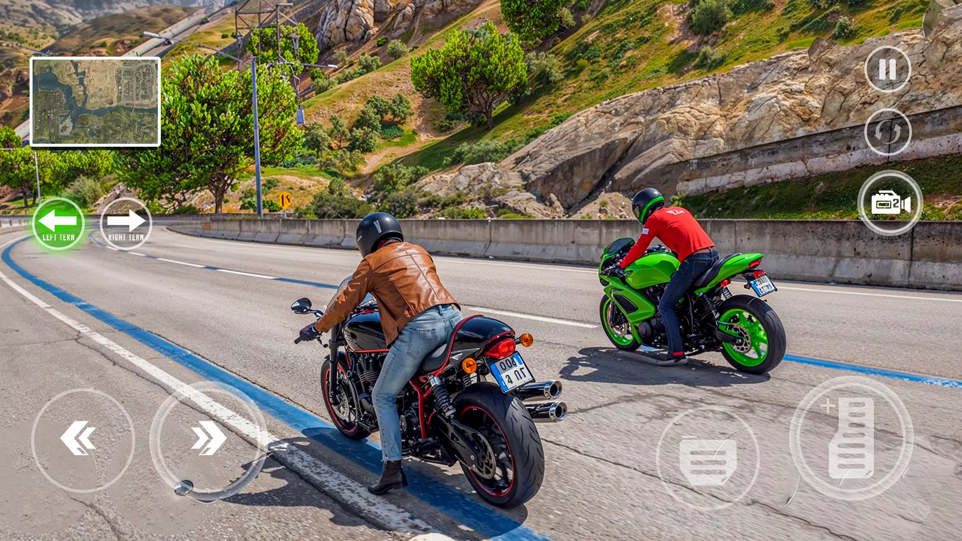 Open World Bike Drive Game 3D screenshot 8