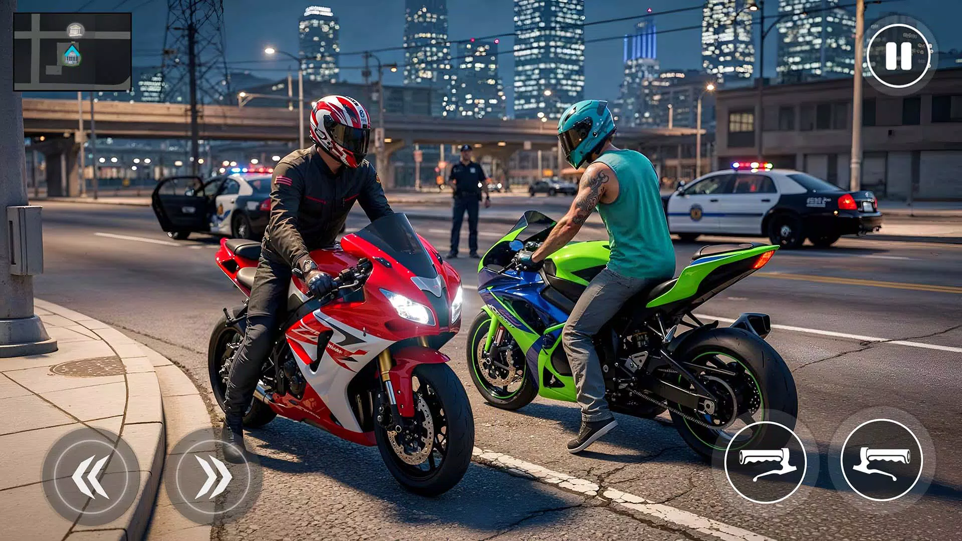 Open World Bike Drive Game 3D screenshot 7
