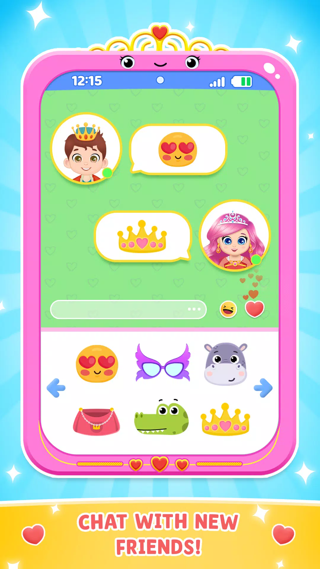Baby princess toy phone screenshot 2