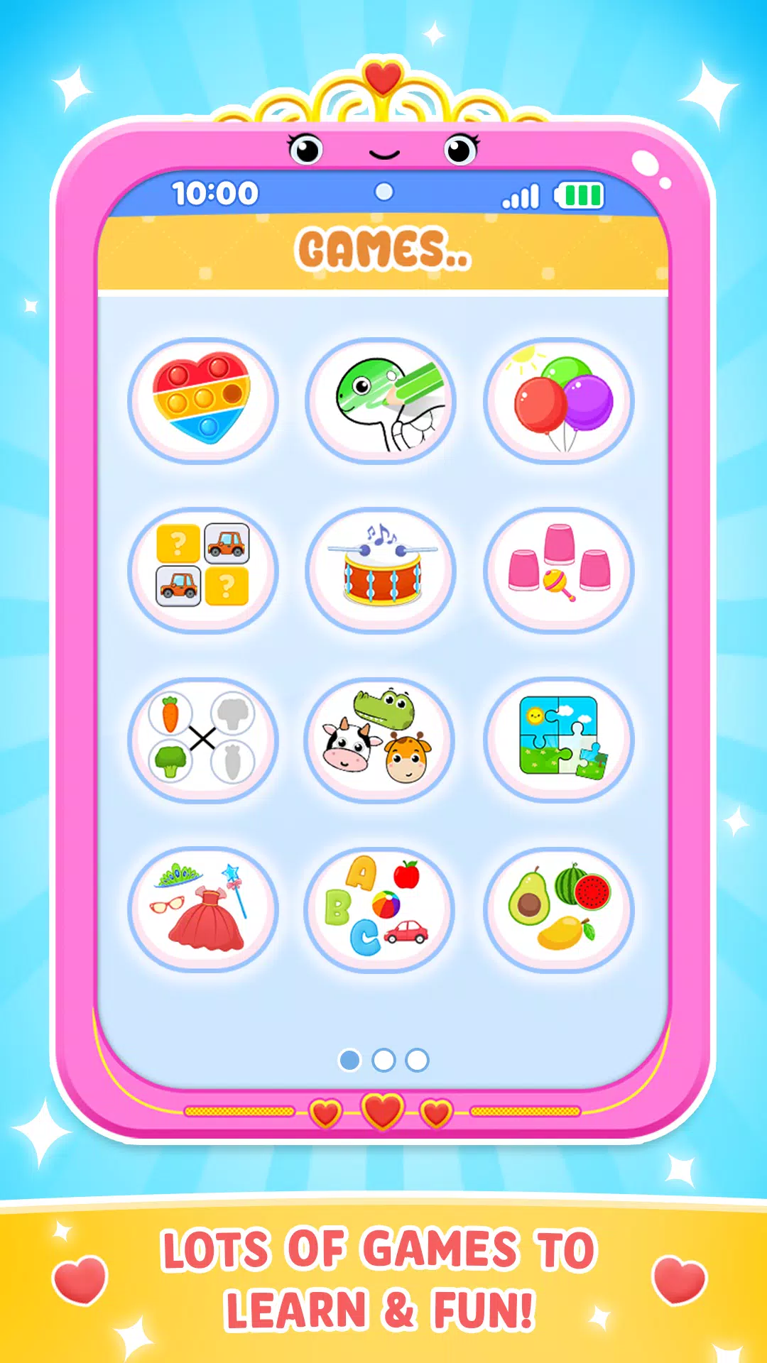 Baby princess toy phone screenshot 5