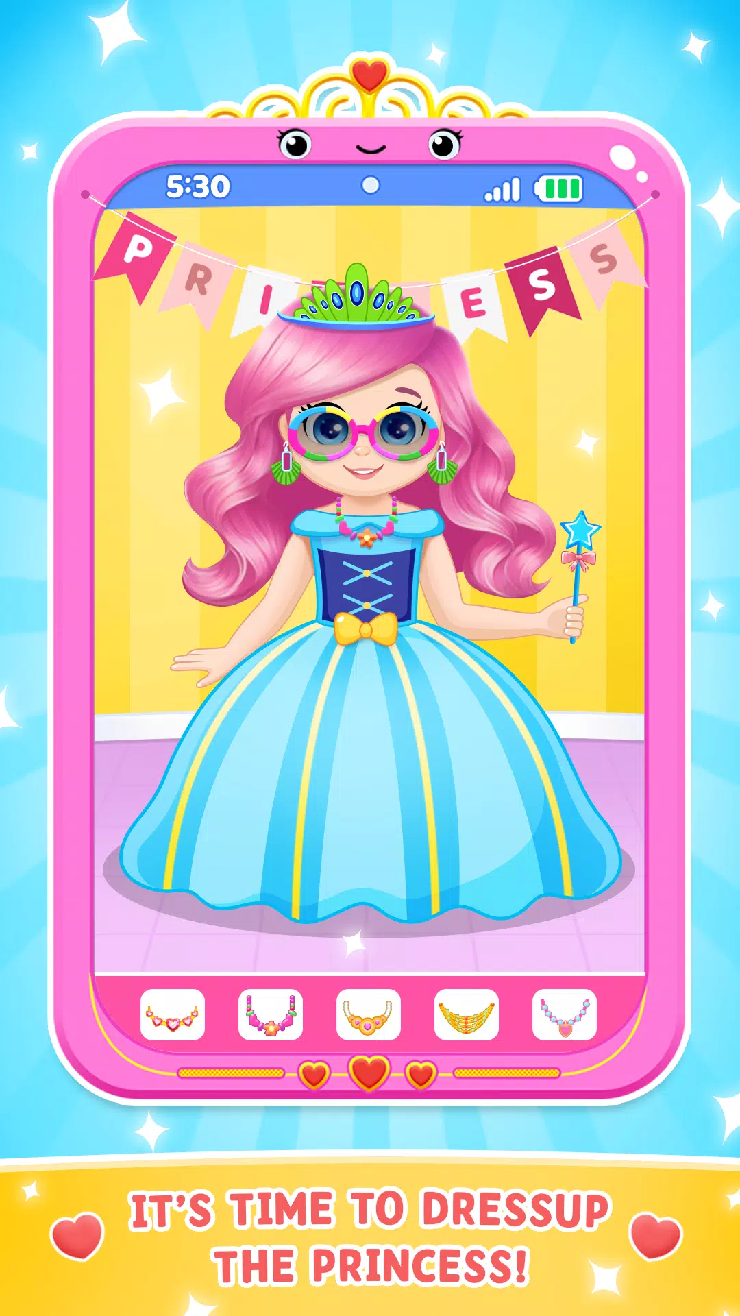 Baby princess toy phone screenshot 4