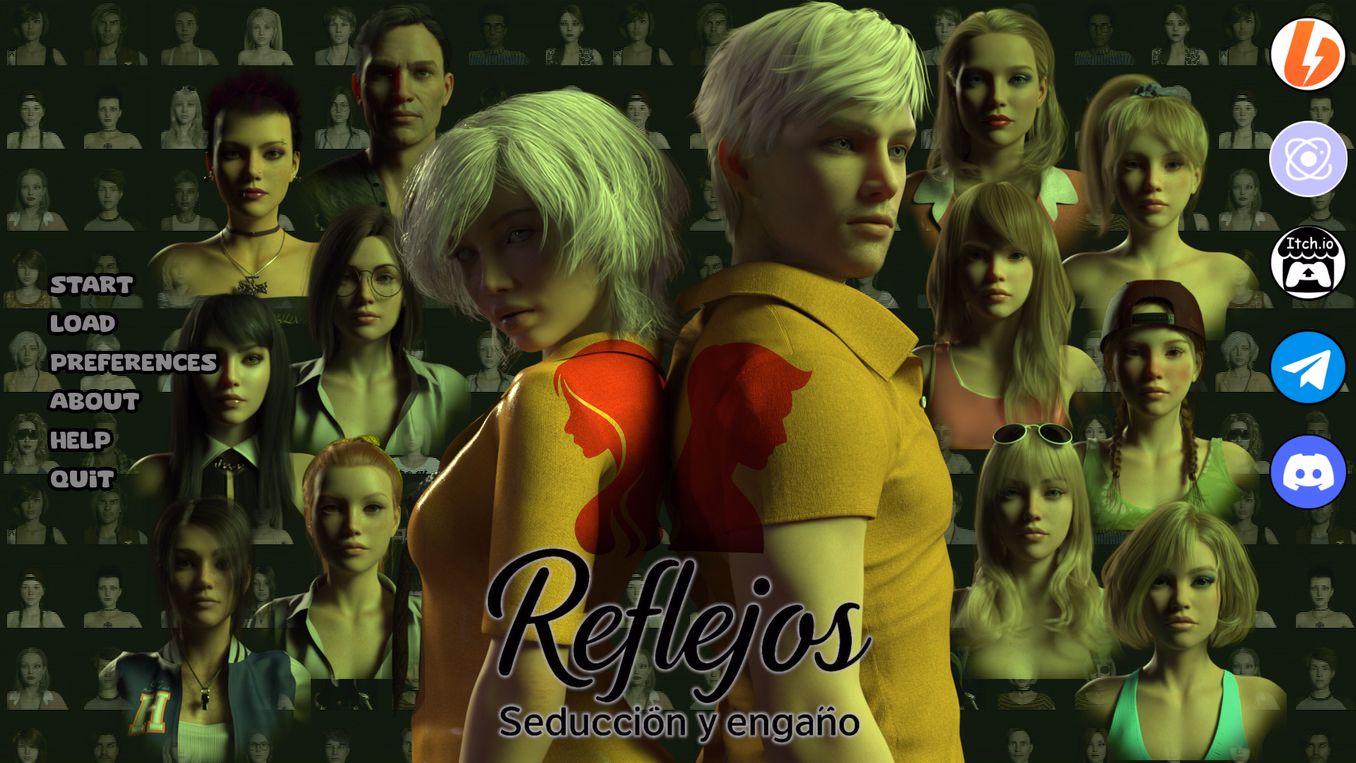 Reflejos, Seducción y Engaño screenshot 1