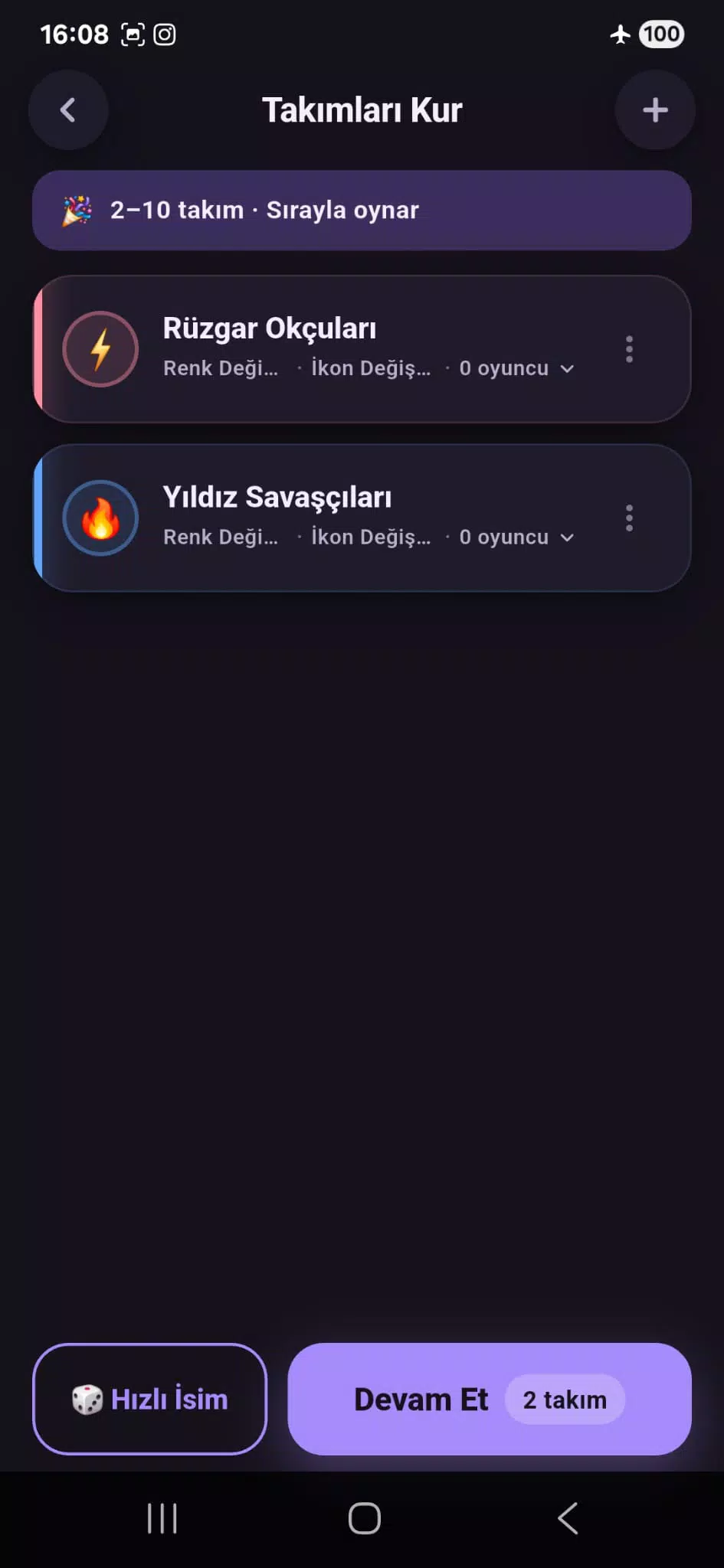 Tabu Rush: Türkçe Tabu Oyunu screenshot 2
