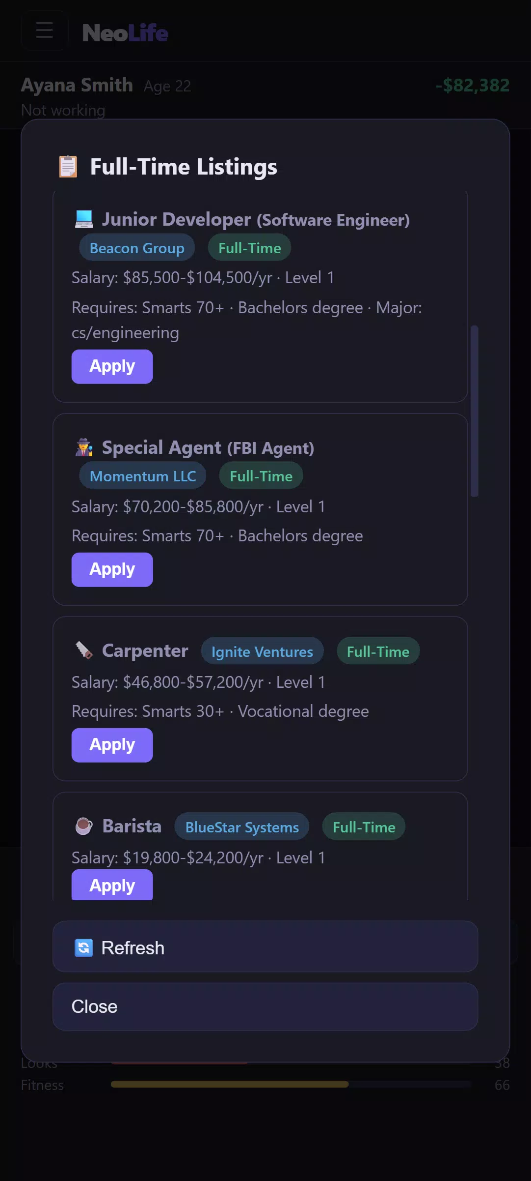 NeoLife screenshot 2