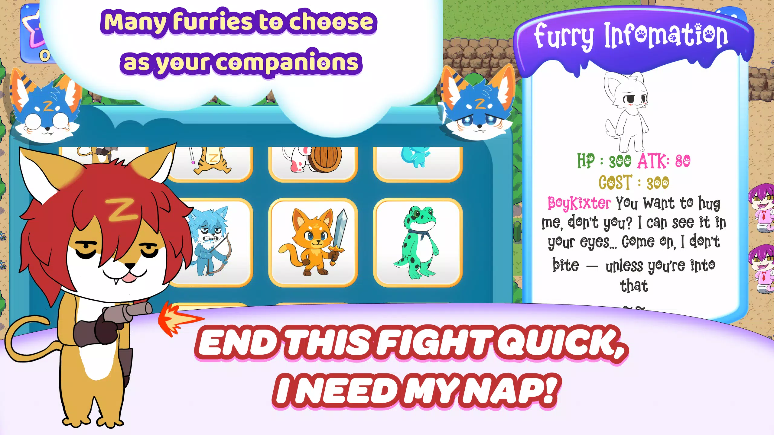Furry Defense: Paws Battle screenshot 4