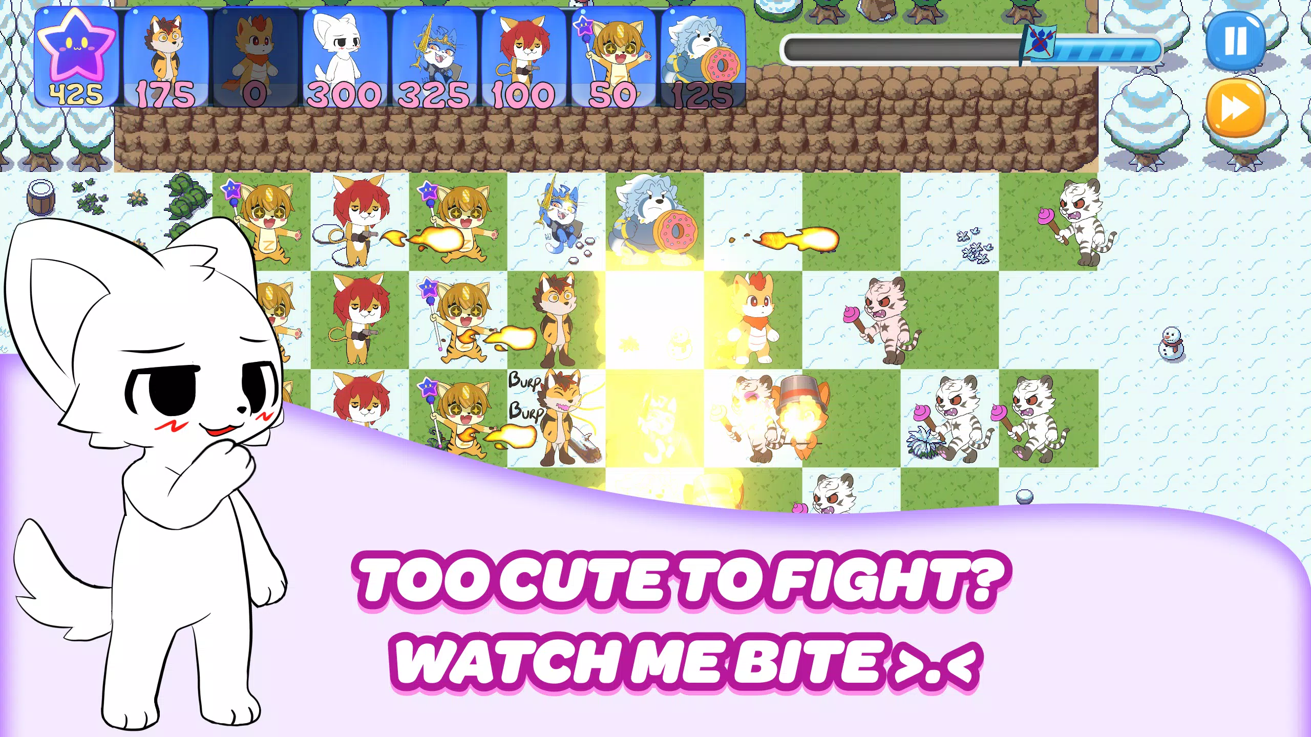 Furry Defense: Paws Battle screenshot 3