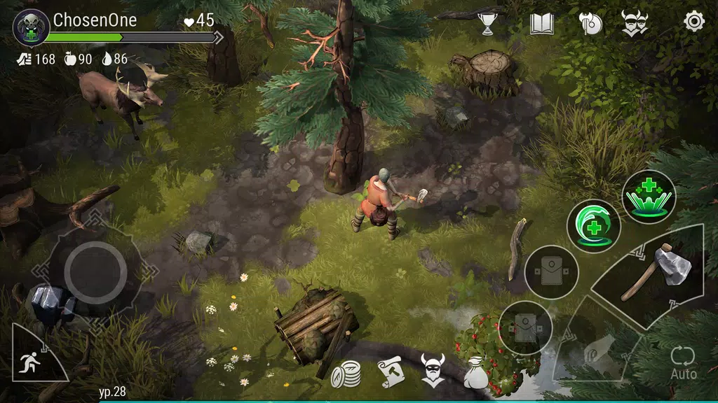 Frostborn: Action RPG screenshot 1