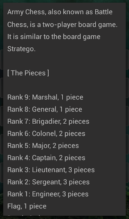Army Chess screenshot 4