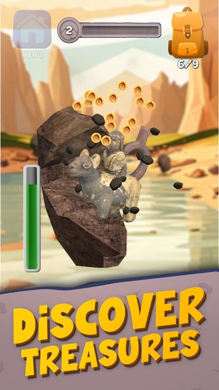 Dino & Fossil Hunter Tap Idle screenshot 2