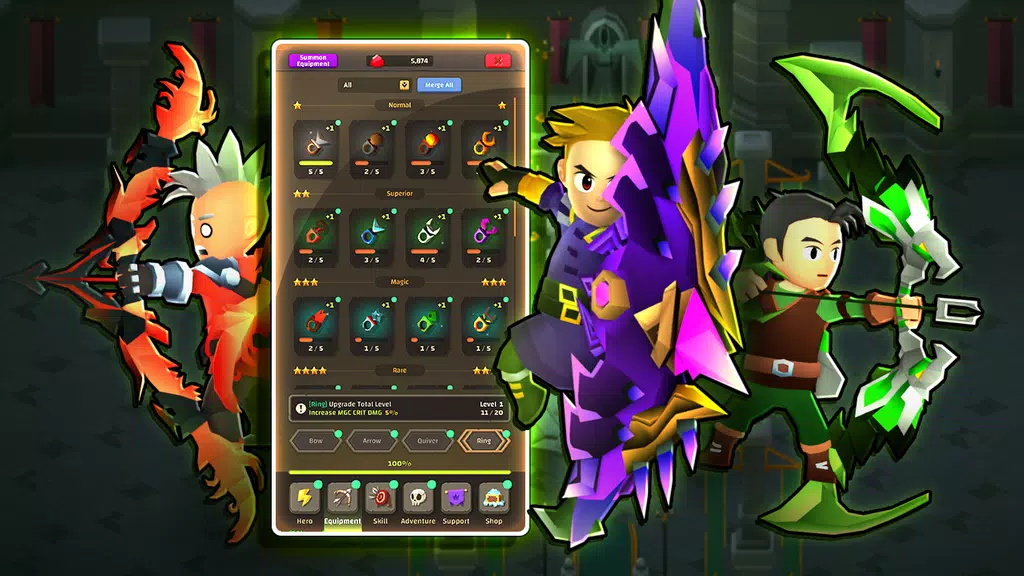 Super Arrow AFK: Skill Combos screenshot 3