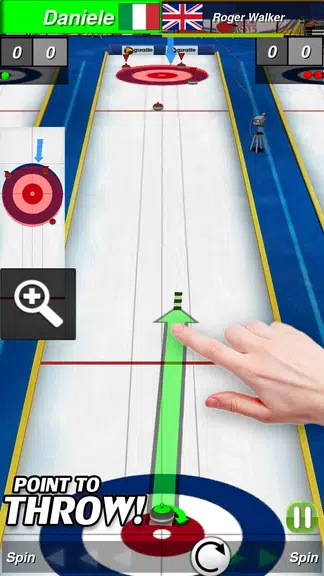Curling 3D screenshot 1