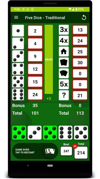 Five Dice screenshot 3