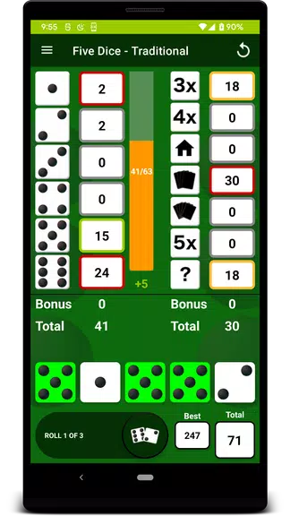 Five Dice screenshot 2