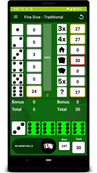 Five Dice screenshot 1