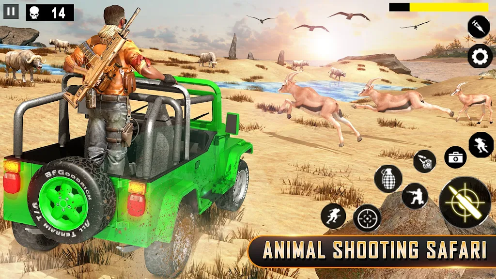 Wild Animal Hunting Games 3D screenshot 1