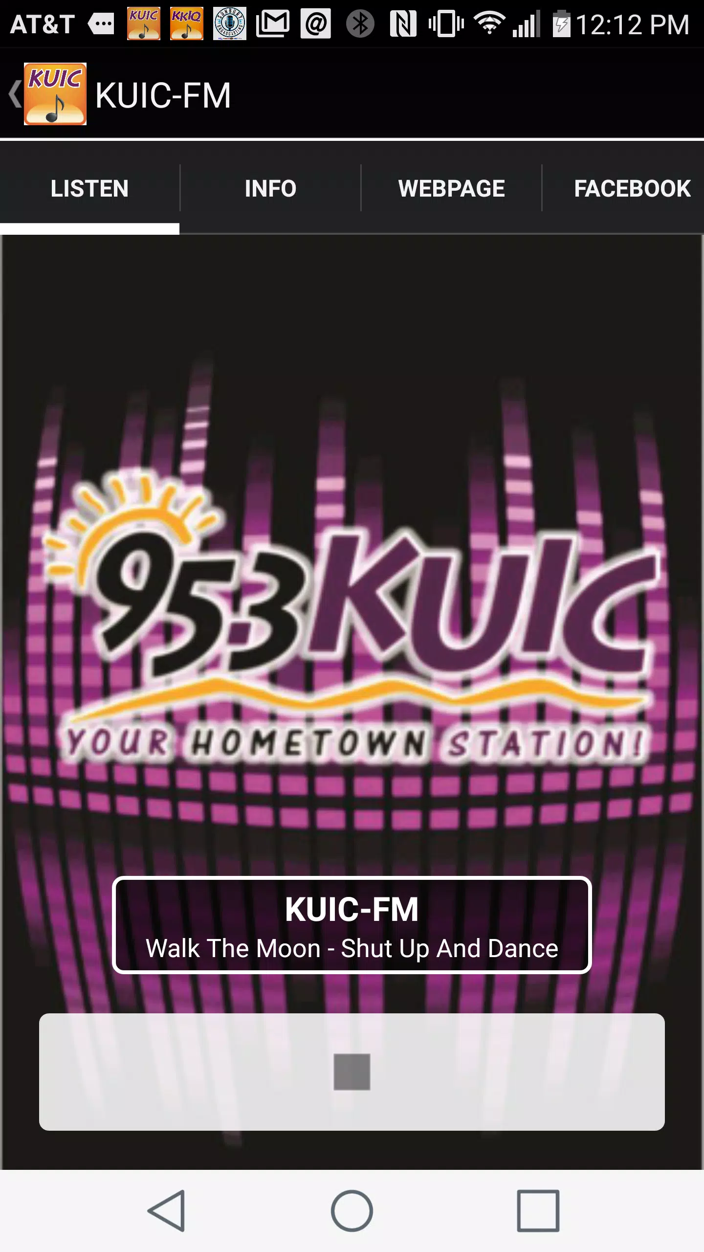 KUIC Mobile Music screenshot 1