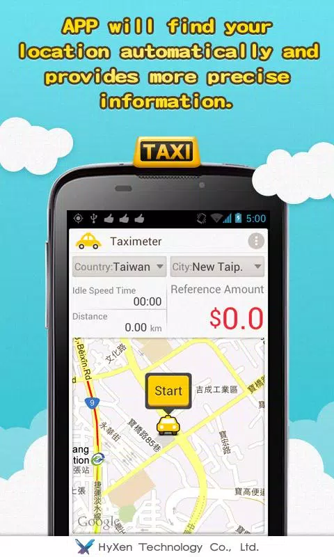 Taximeter screenshot 1