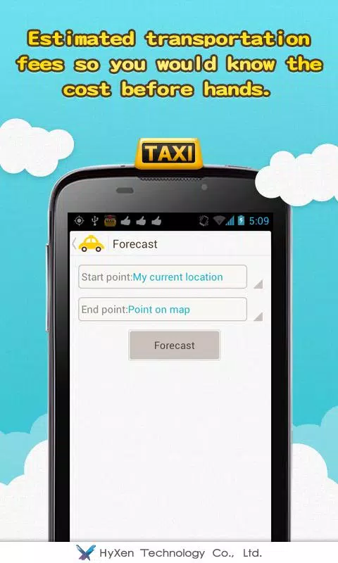 Taximeter screenshot 2