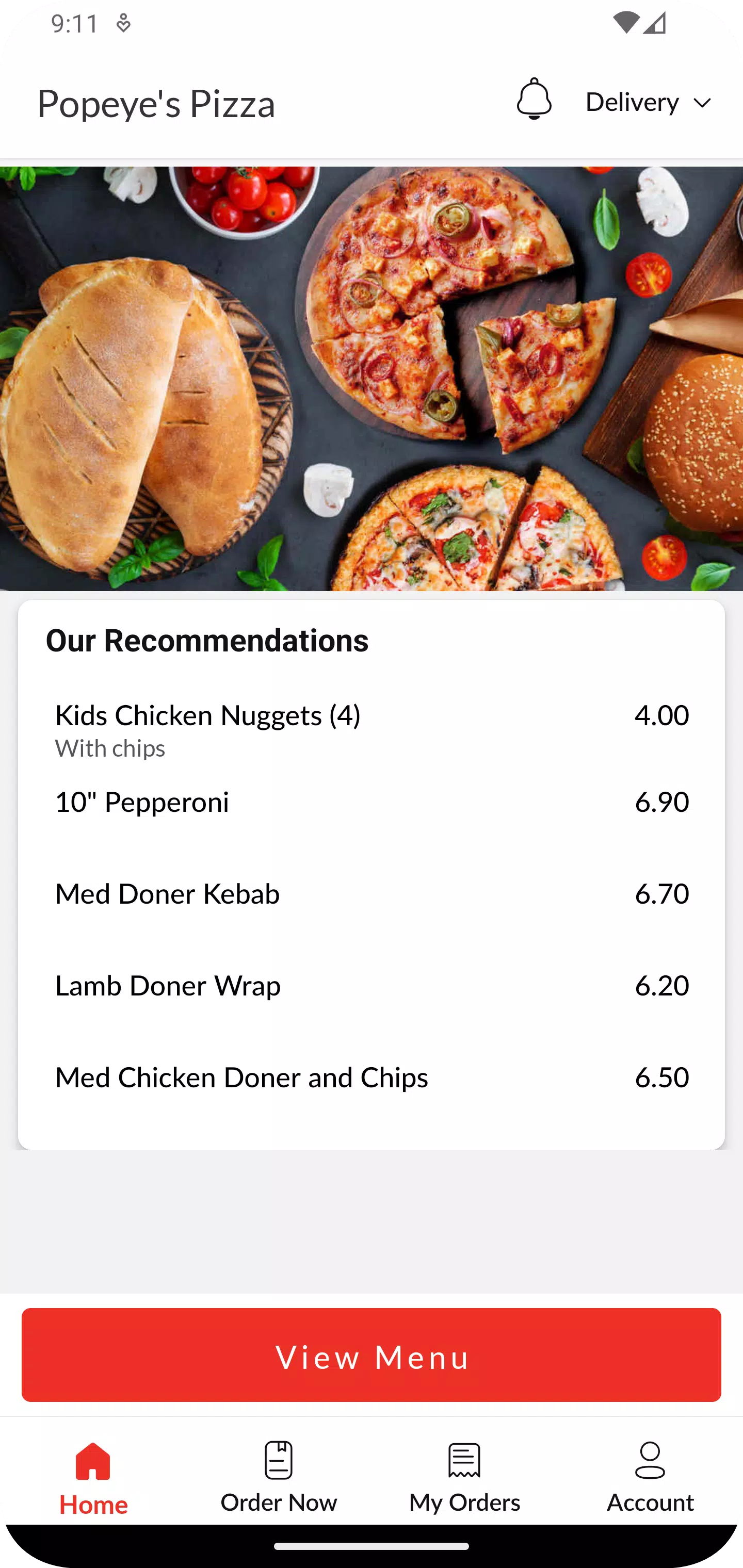 Popeyes Pizza screenshot 2