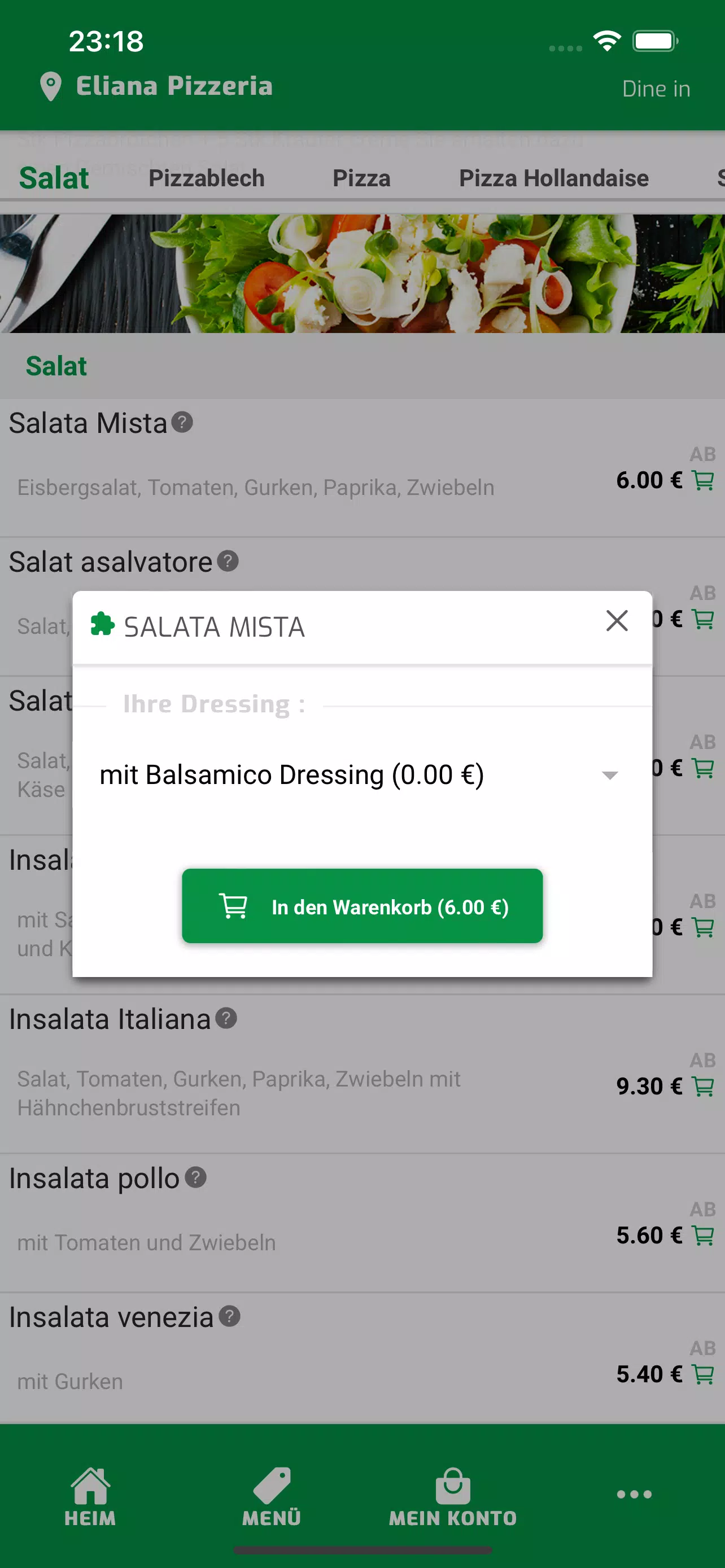 Eliana Pizzeria screenshot 4