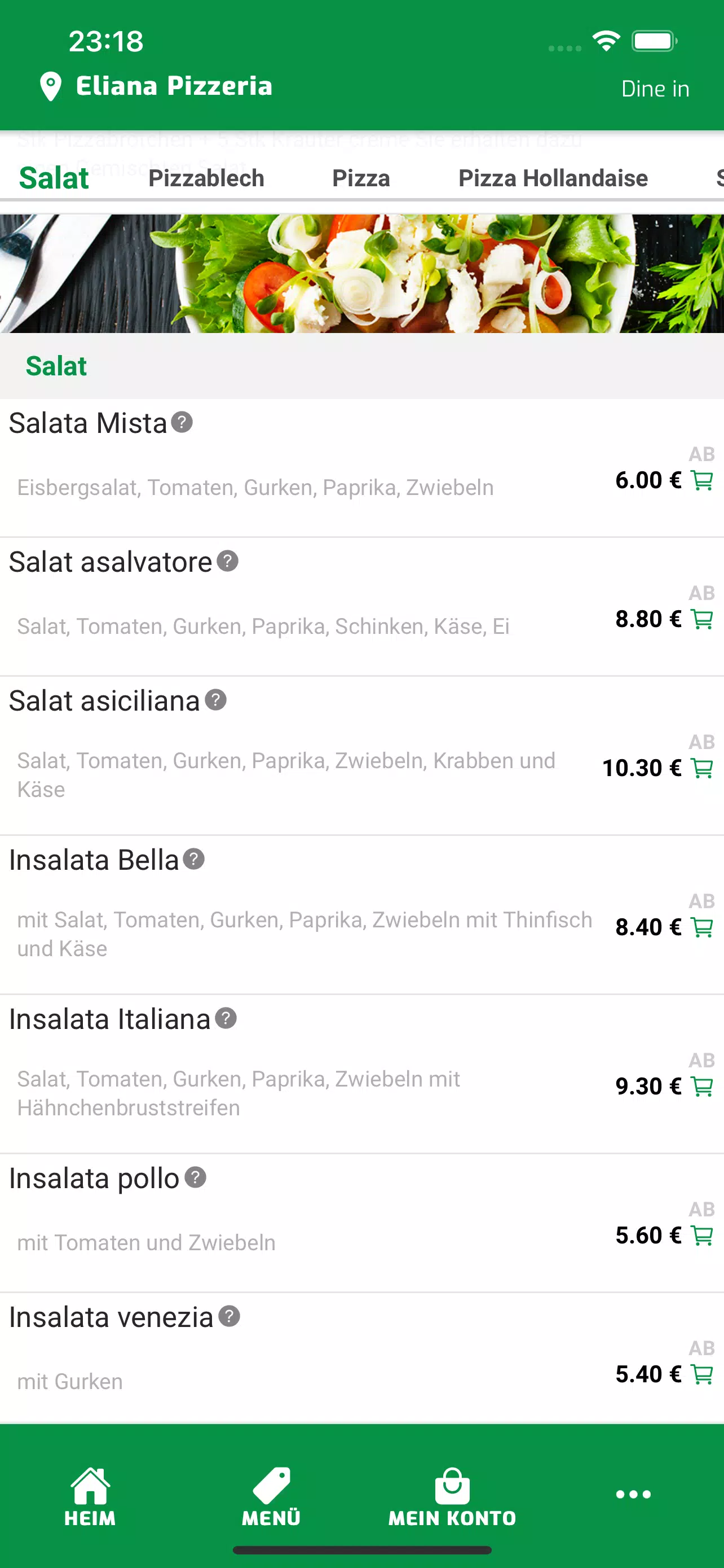 Eliana Pizzeria screenshot 3