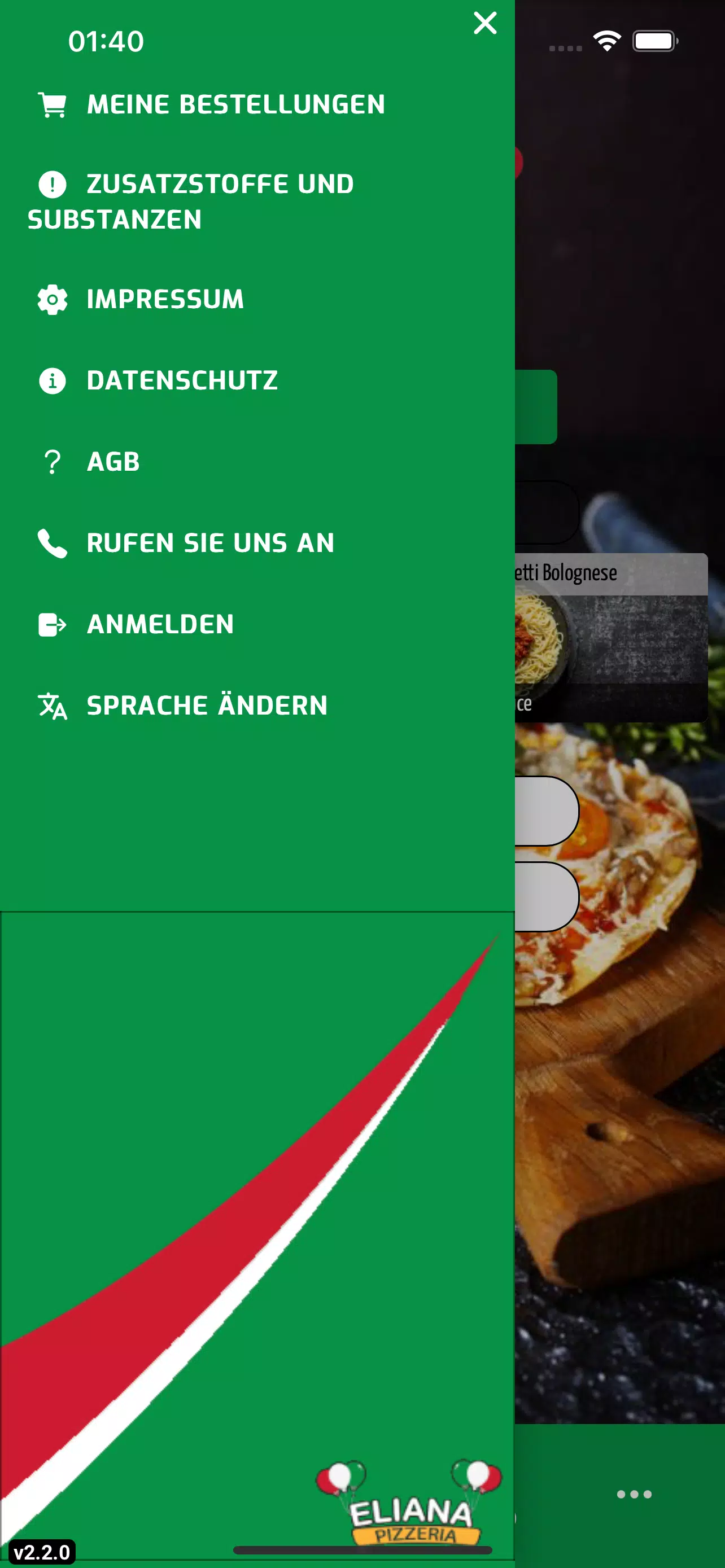 Eliana Pizzeria screenshot 6
