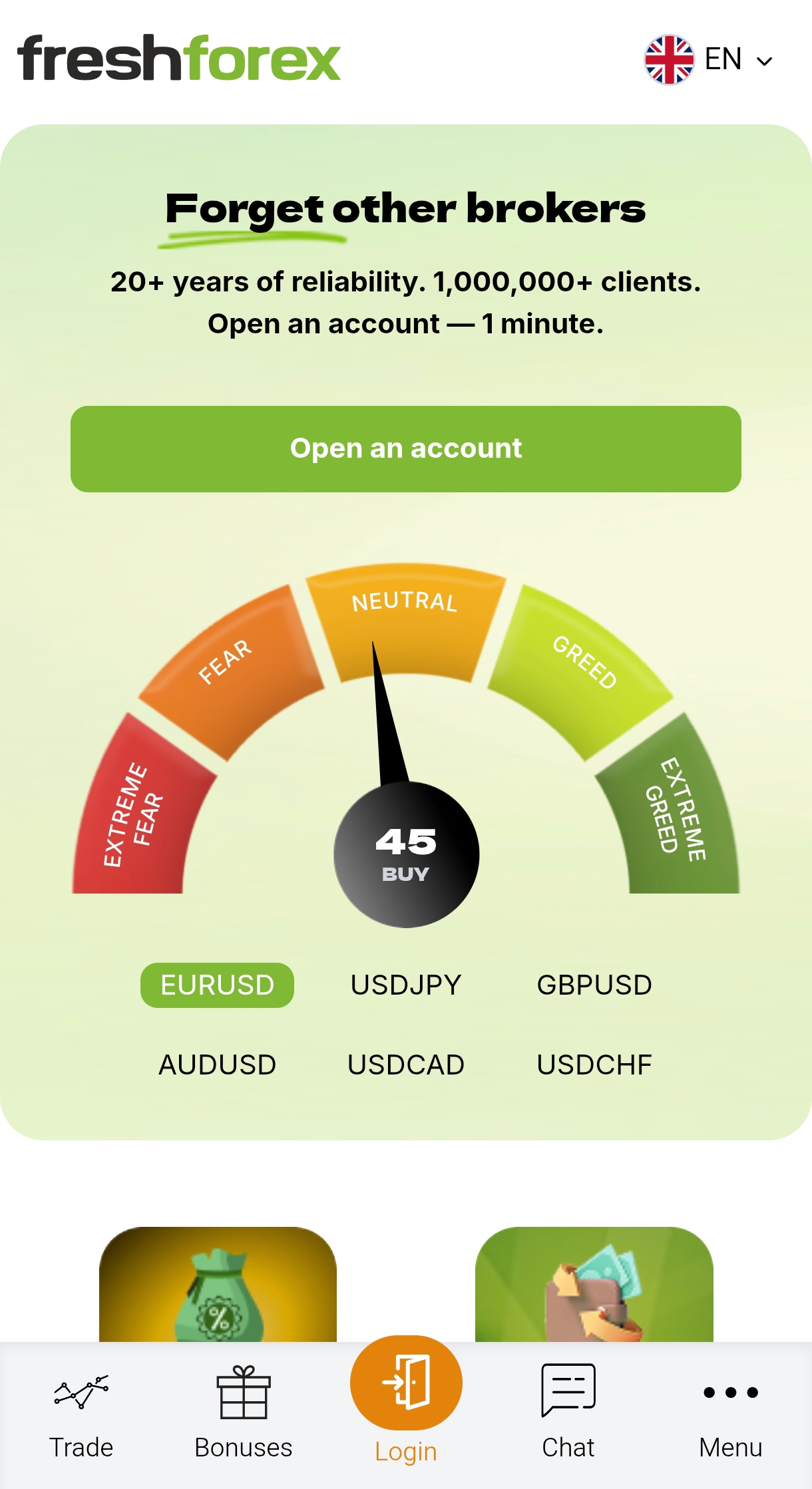 FreshForex screenshot 1