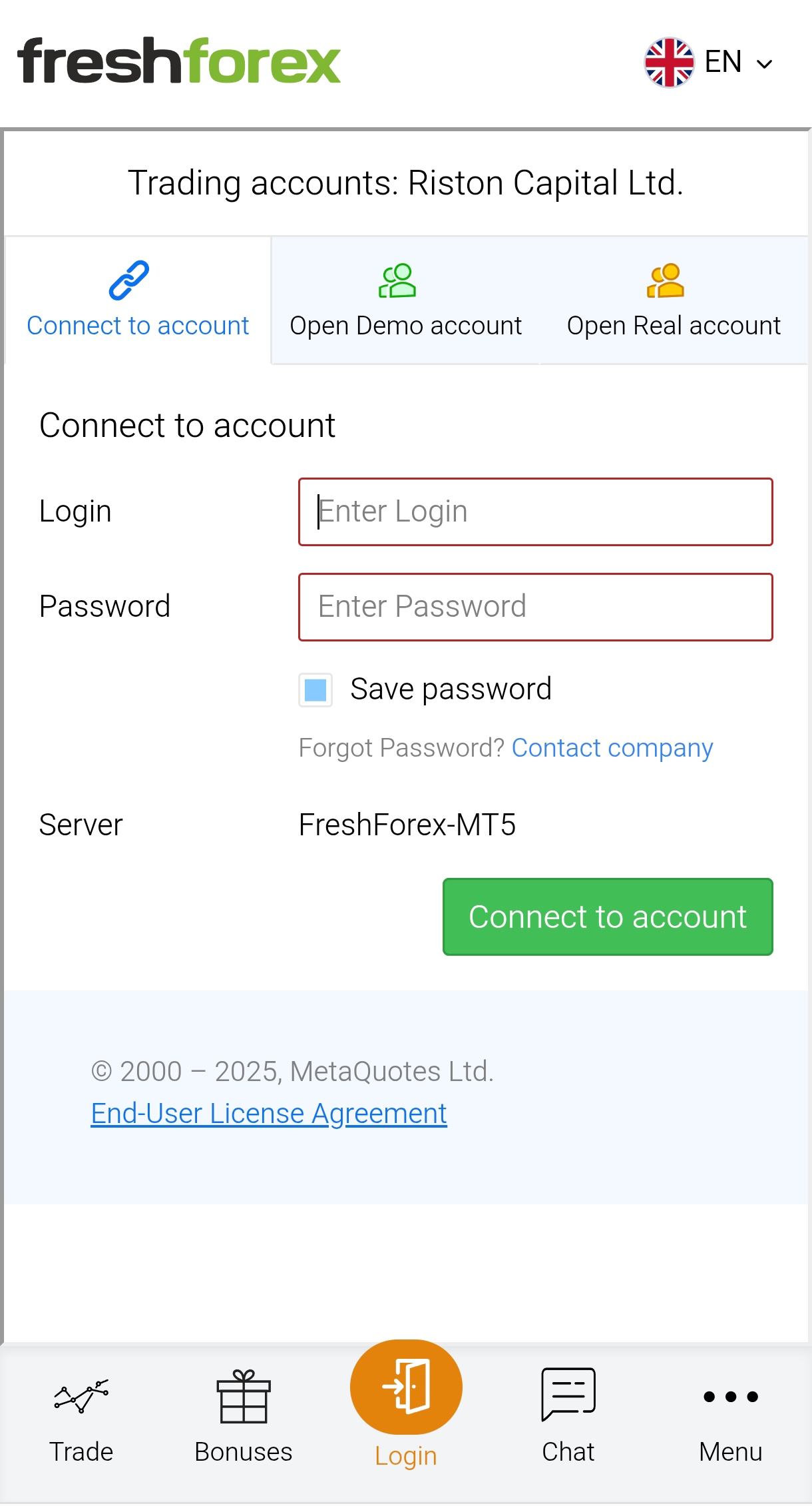 FreshForex screenshot 2