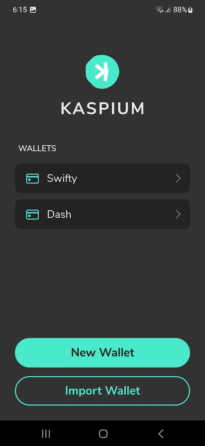 Kaspium screenshot 1