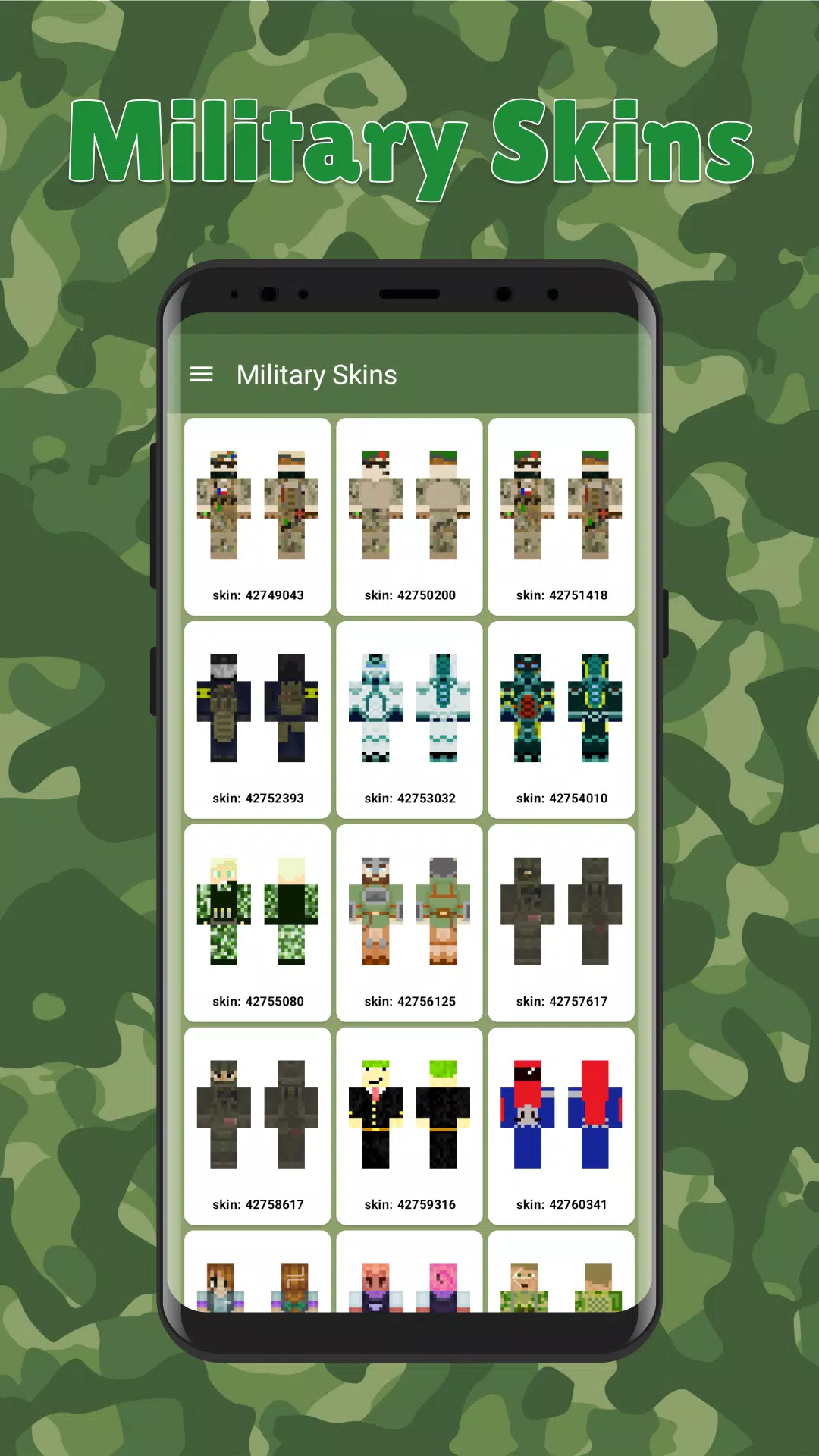 Military Skins screenshot 2