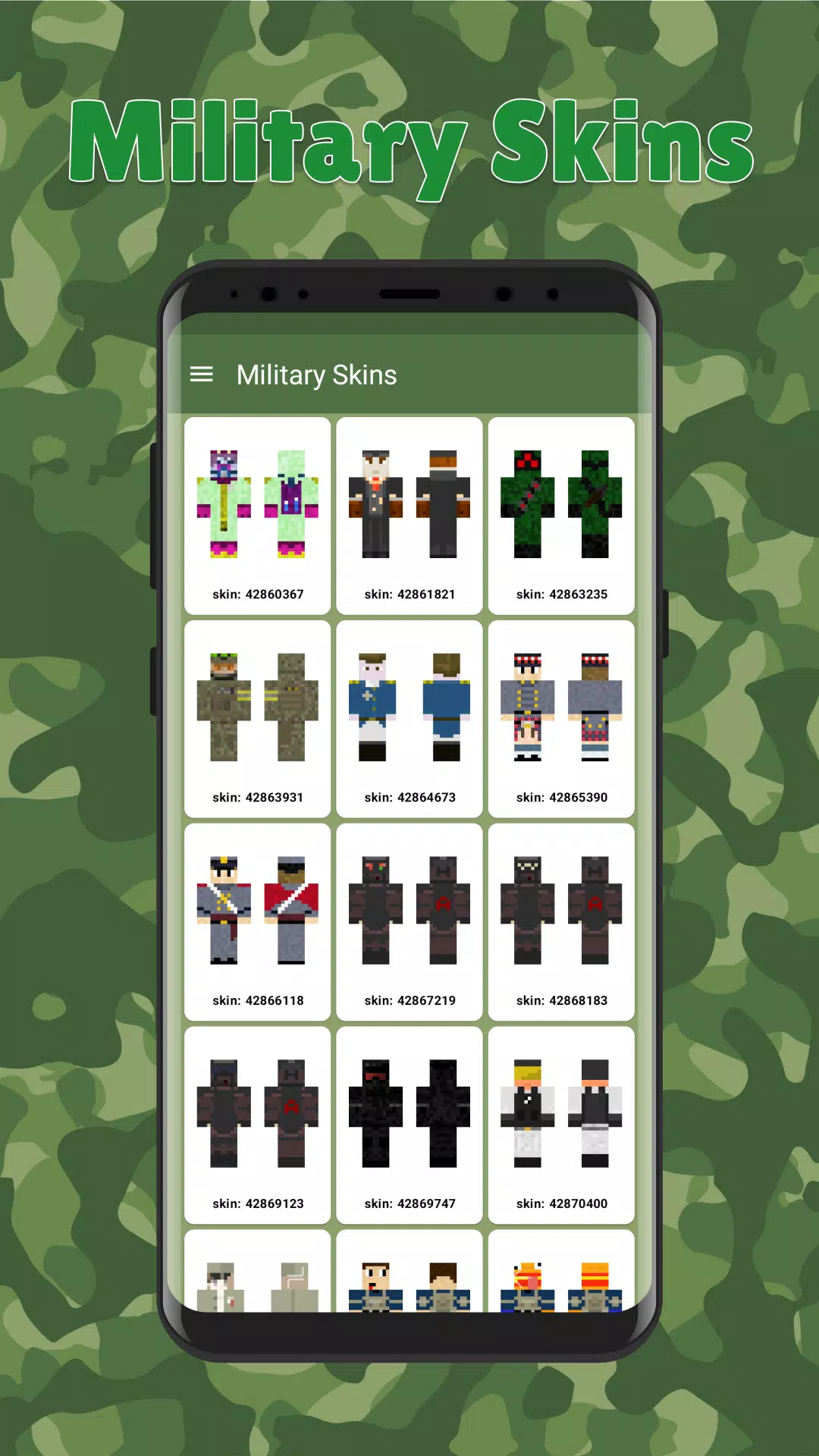 Military Skins screenshot 3