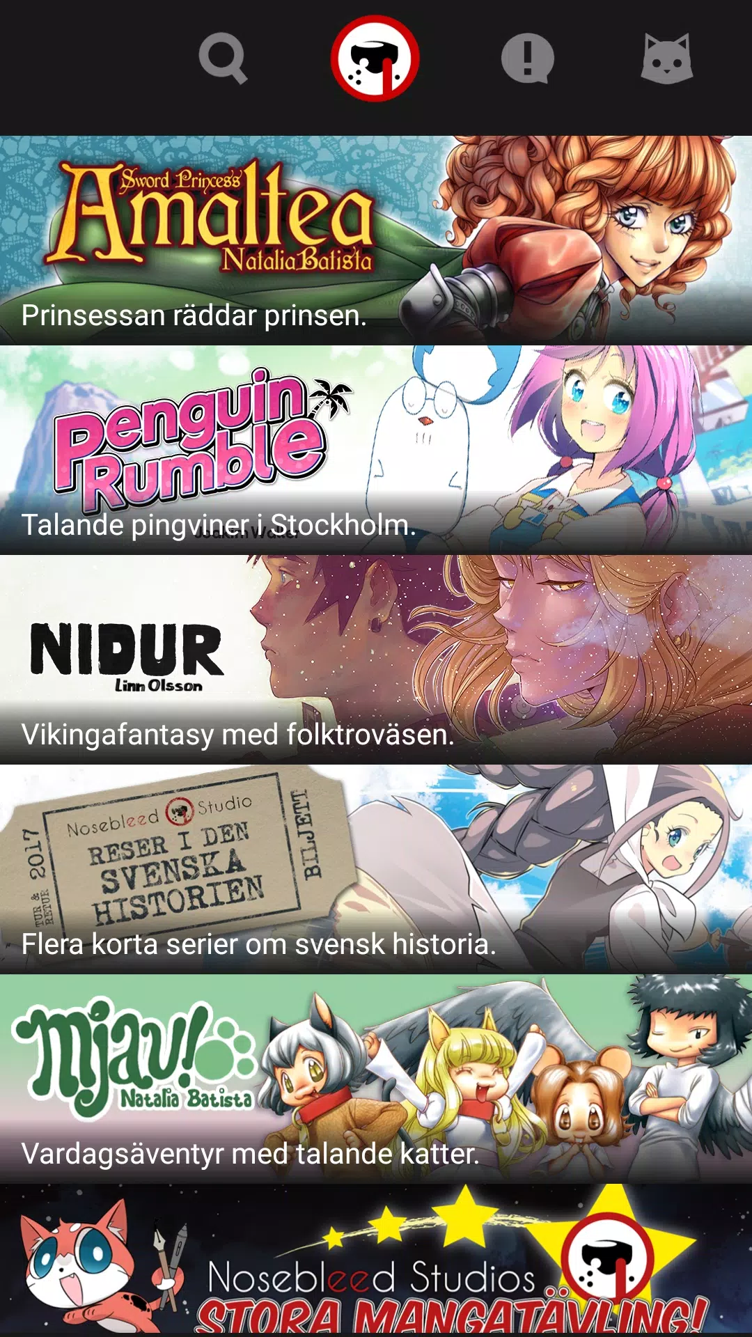 Nosebleed Manga screenshot 1