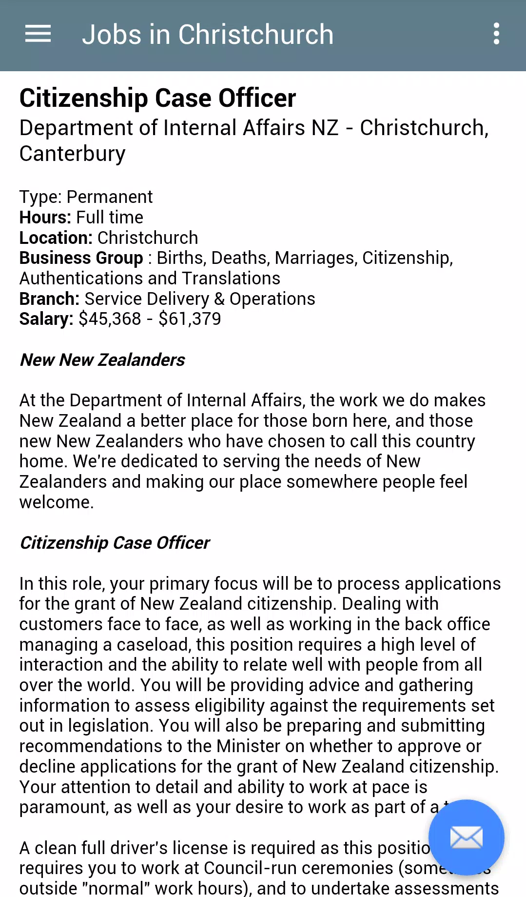 Jobs in Christchurch screenshot 4